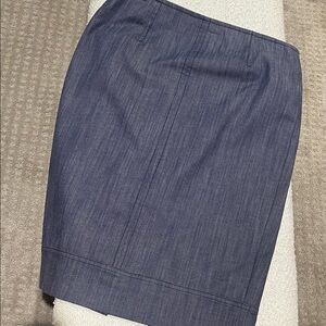 Trina Turk Classic Blue Pencil Skirt